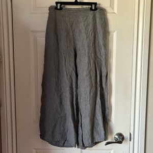 Flax linen pants (capris)